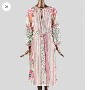 D'ASCOLI Printed Midi Length Dress (NO BELT INCLUDED)